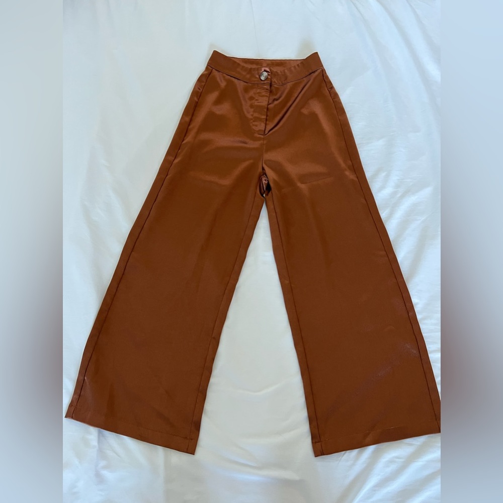 Satin pants